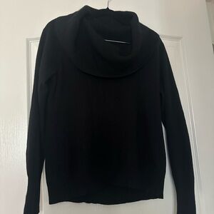 Halogen Black Women's Cowl Neck Sweater